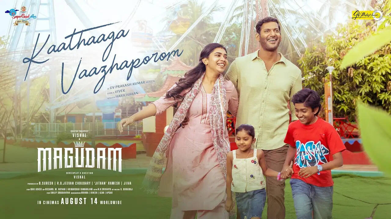விஷால், துஷாரா டூயட் பாடும் காத்தாக வாழப்போறோம் பாடல்!